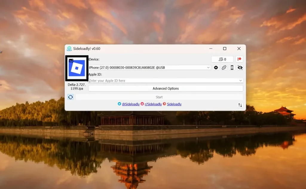 Delta iOS: Download Delta iOS Executor IPA Latest Version (v2.735.1138) 2026 21 Click the IPA button in Sideloadly