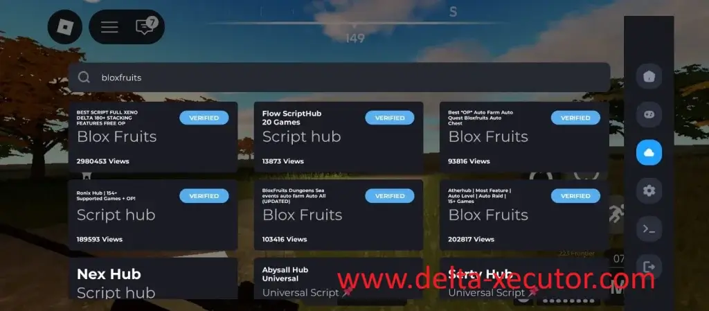 Delta Executor 15 Delta Executor Script Library for Roblox Lua scripts