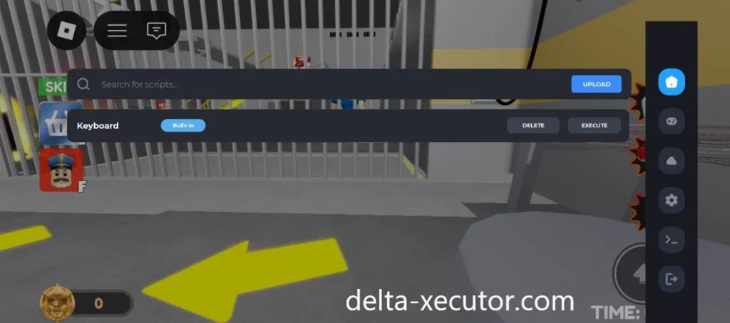 Delta Executor key activated