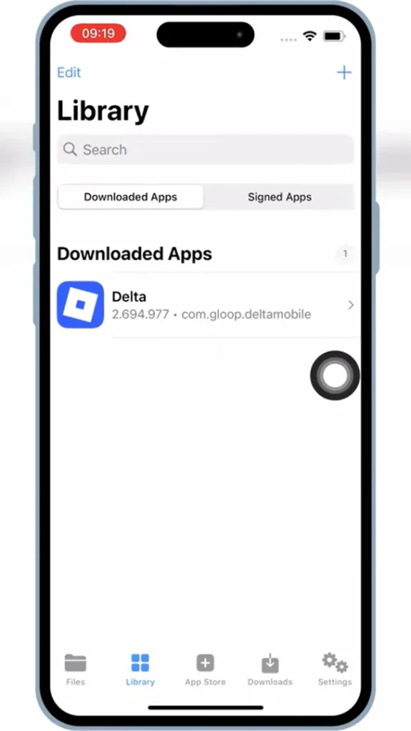 Delta iOS: Download Delta iOS Executor IPA Latest Version (v2.735.1138) 2026 13 Delta IPA successfully imported into the KSign Library