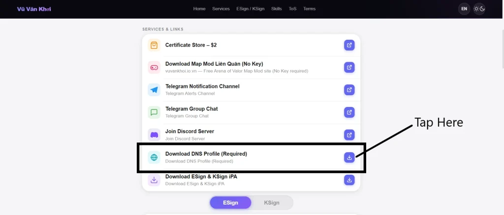 Delta iOS: Download Delta iOS Executor IPA Latest Version (v2.735.1138) 2026 2 Download DNS Profile