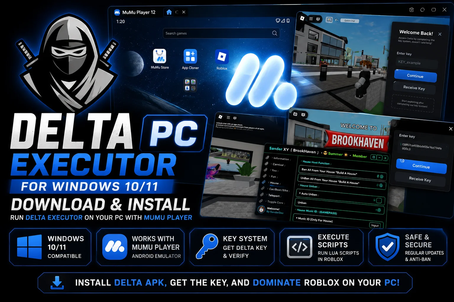 Download Delta Executor for PC (Windows 10/11)