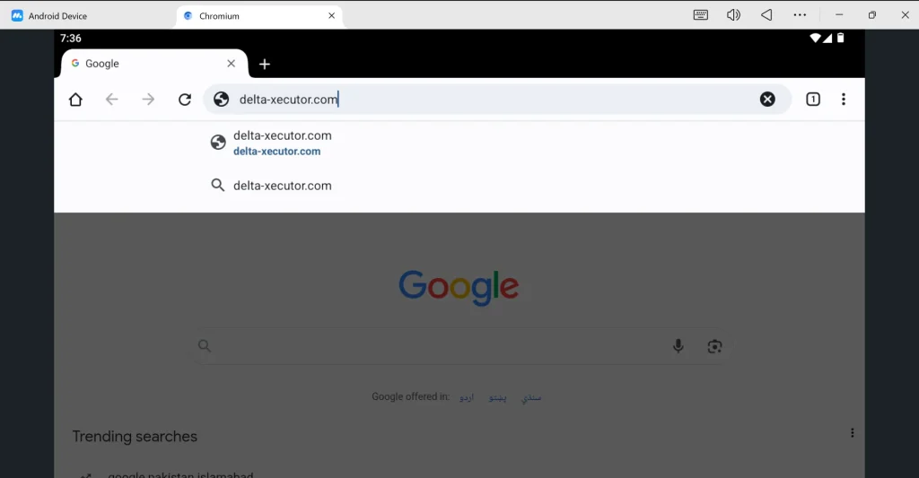 Download Delta Executor APK on MuMu Player