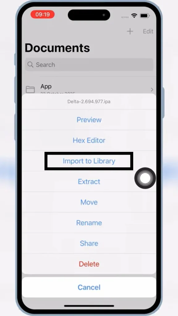 Delta iOS: Download Delta iOS Executor IPA Latest Version (v2.735.1138) 2026 12 Import Delta IPA to Ksign library