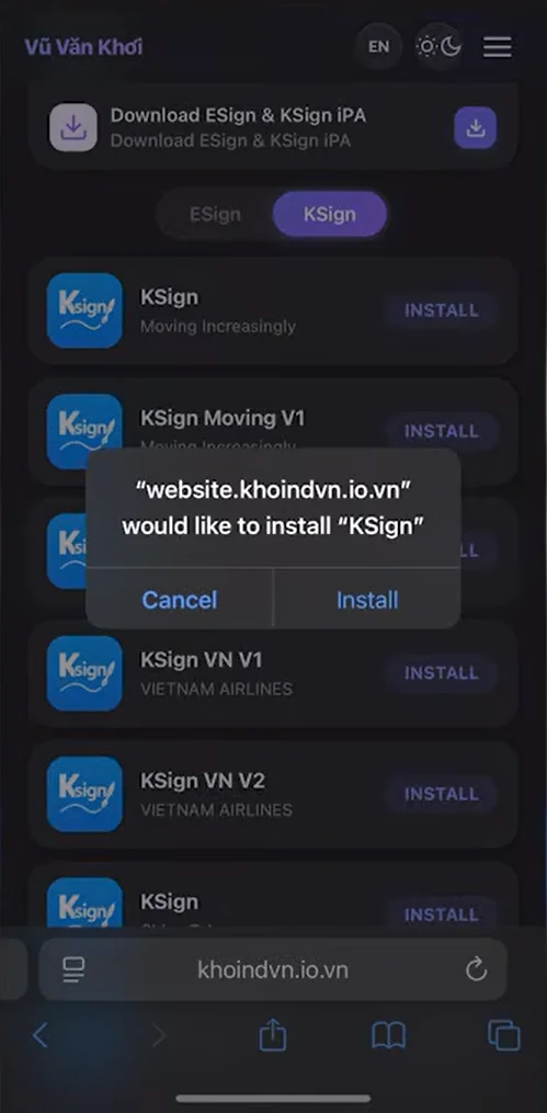 Delta iOS: Download Delta iOS Executor IPA Latest Version (v2.735.1138) 2026 5 confirm the Ksign installation