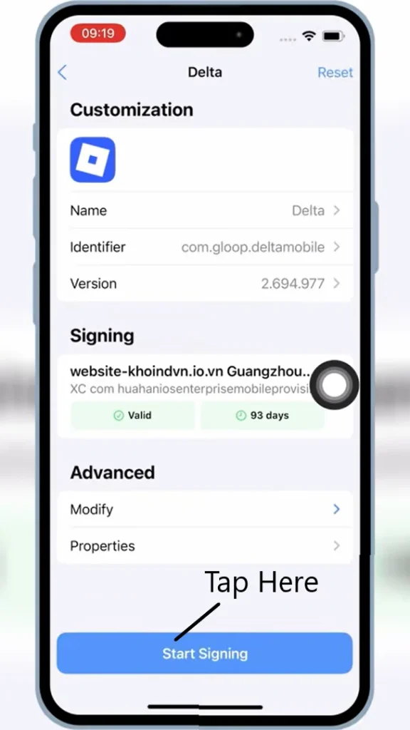 Delta iOS: Download Delta iOS Executor IPA Latest Version (v2.735.1138) 2026 15 start Signing delta ipa file