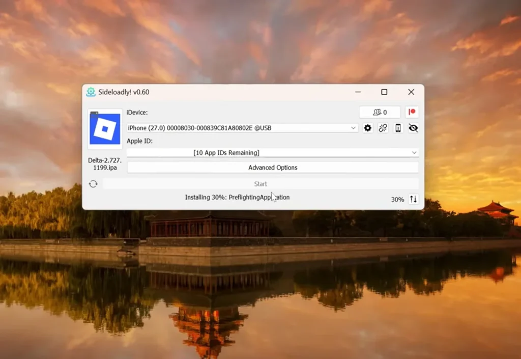 Delta iOS: Download Delta iOS Executor IPA Latest Version (v2.735.1138) 2026 22 start sideloading on windows
