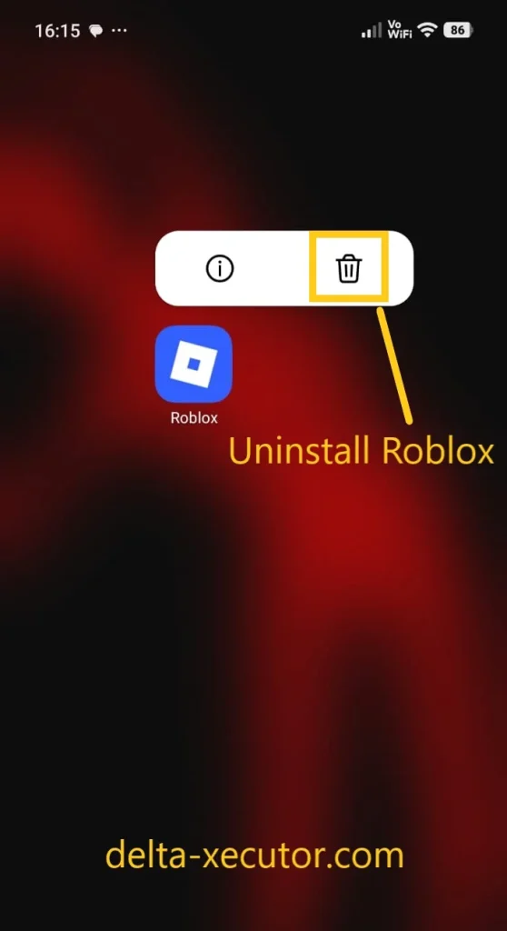 Update Delta Executor APK on Android